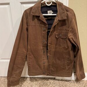 Flint and Tinder Brown Men's Waxed Jacket